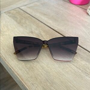 Diff Eyewear Black Modern Sunglasses